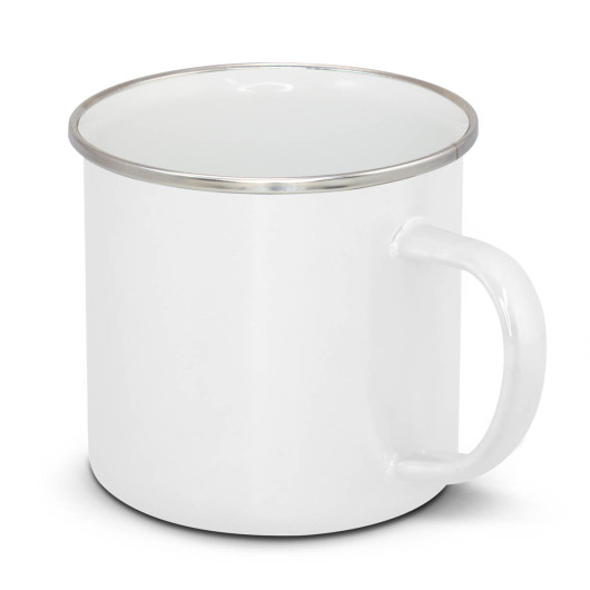 Juneau Enamel Mugs White
